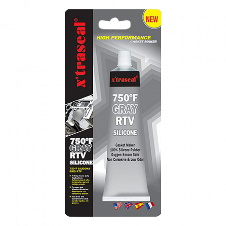Keo thế ron x'traseal 750ºF RTV Xám 32g, 85g